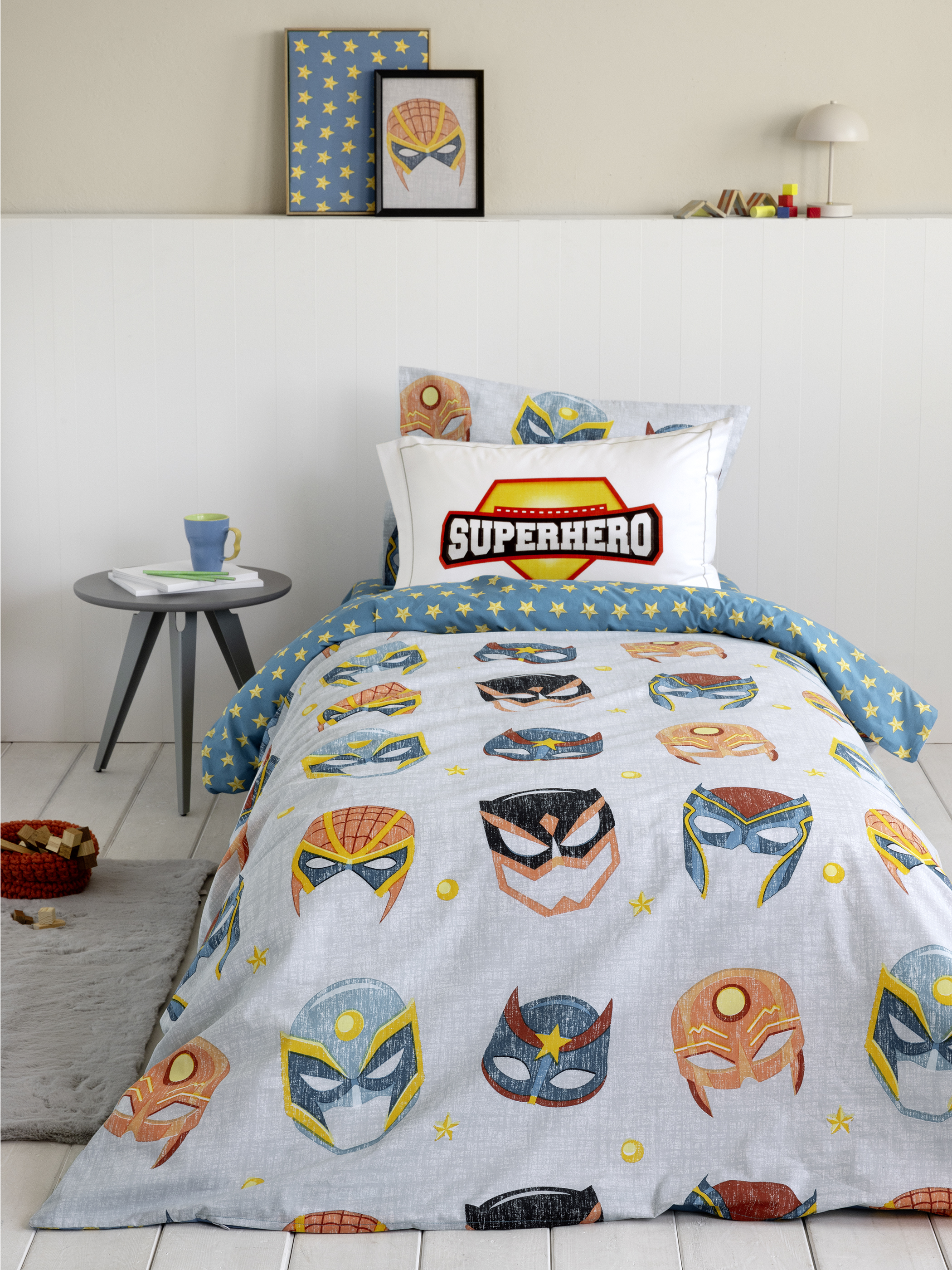Σεντόνια Σετ Μονά 170x255 Nima Home Superheroes